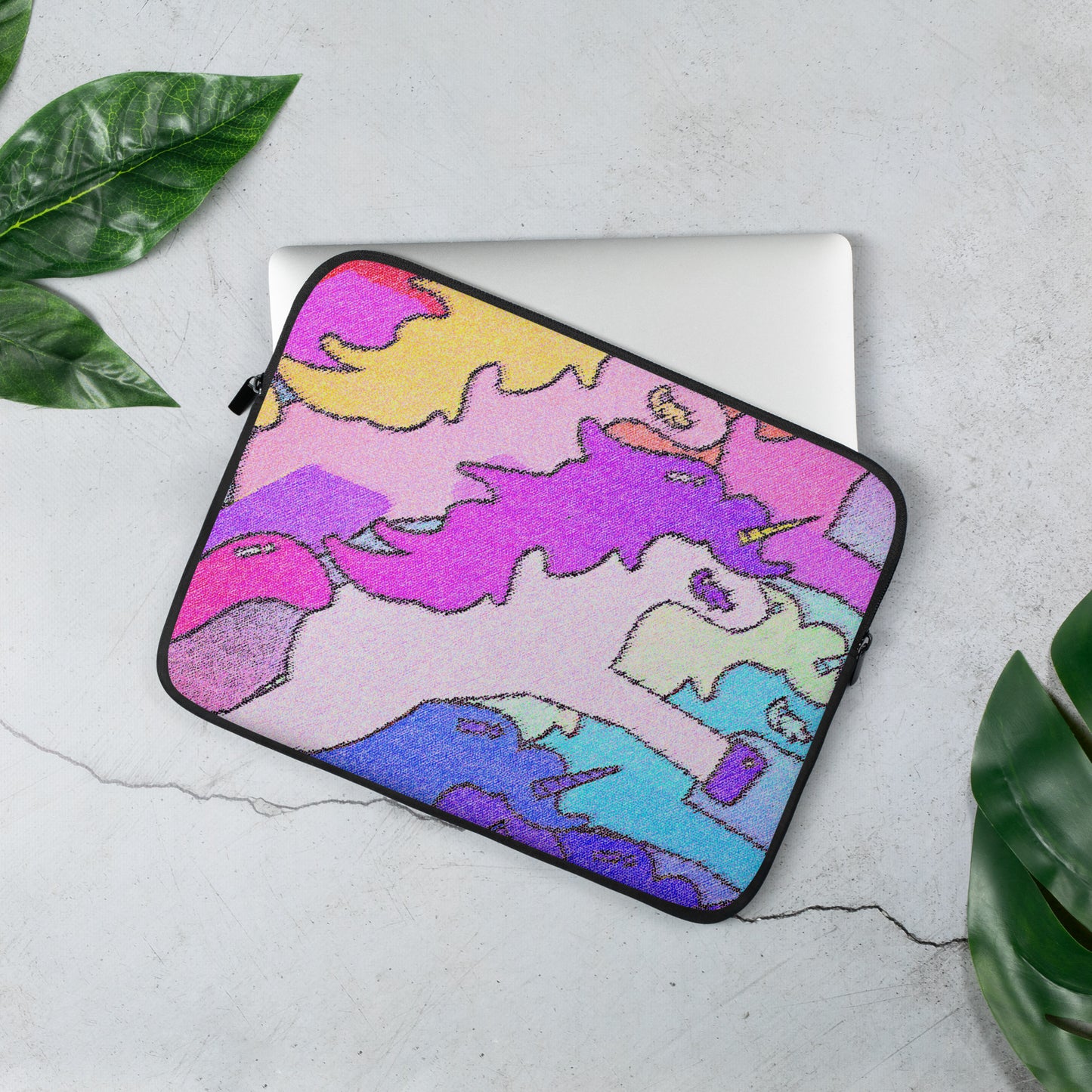 【送料無料】ILLUSION パープル|ノートパソコンケース/スリーブ