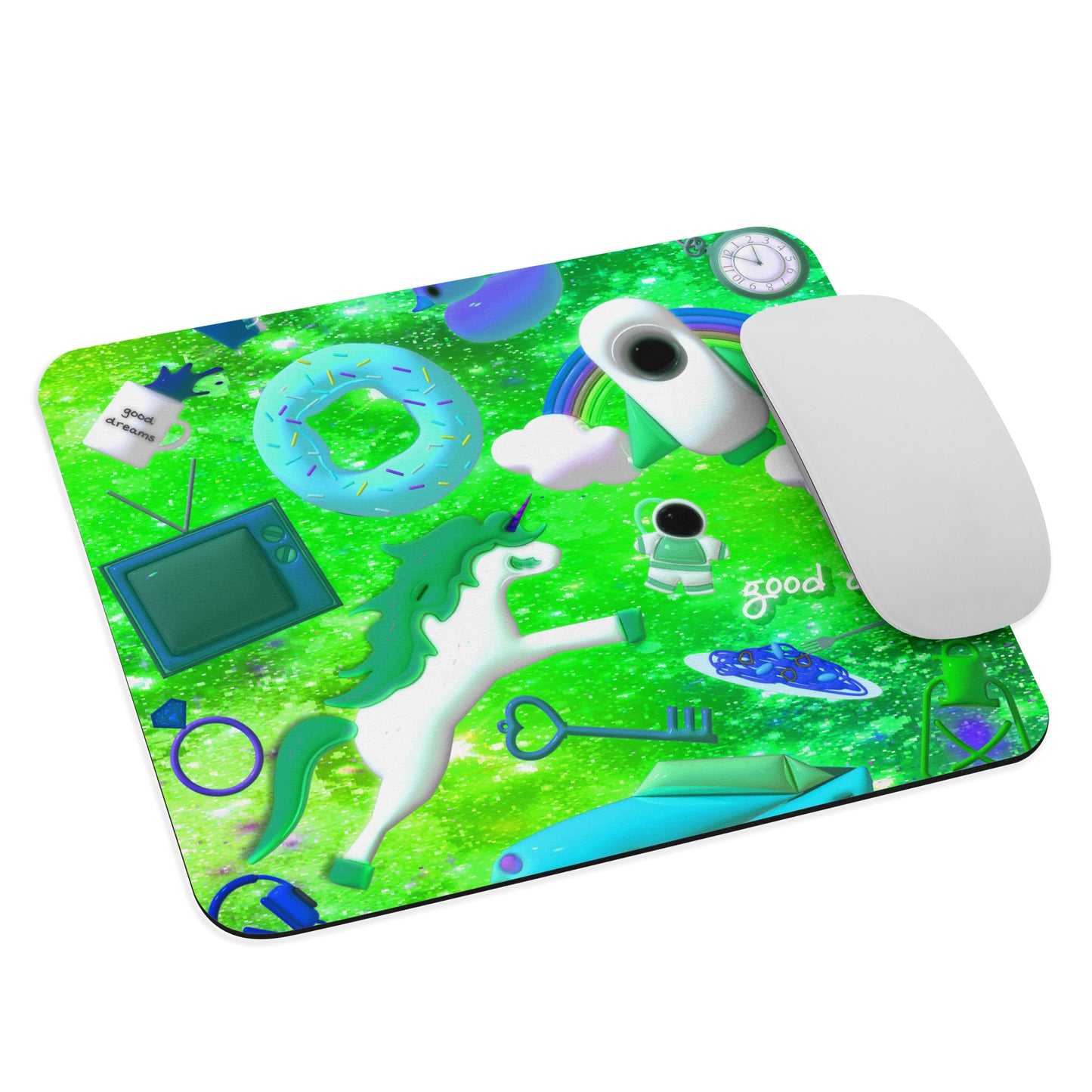 【送料無料】UNIVERSE メロンソーダ|マウスパッド