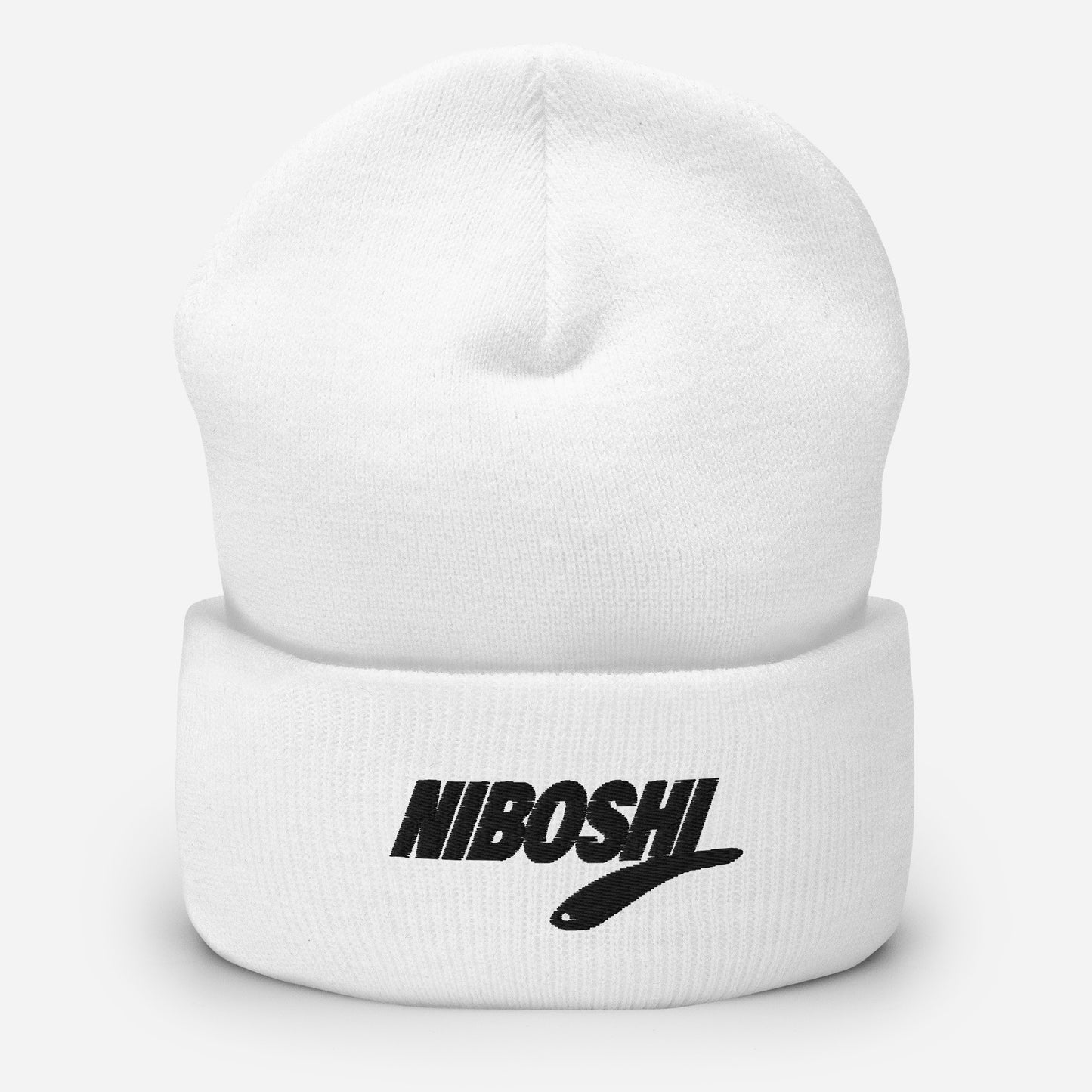 【送料無料】NIBOSHI｜ニット帽（ホワイト）