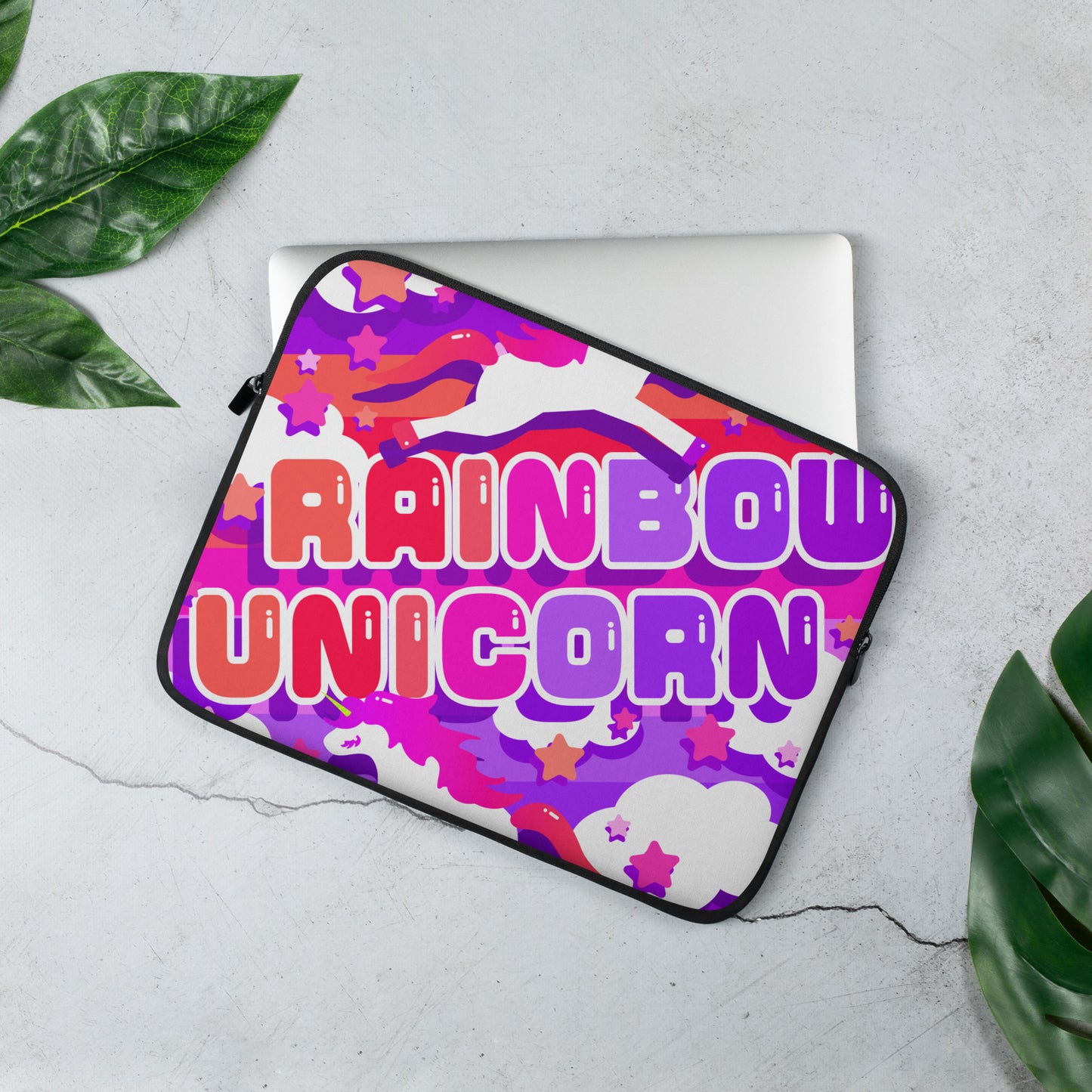 【送料無料】RAINBOW UNICORN チェリー｜ノートパソコンケース/スリーブ