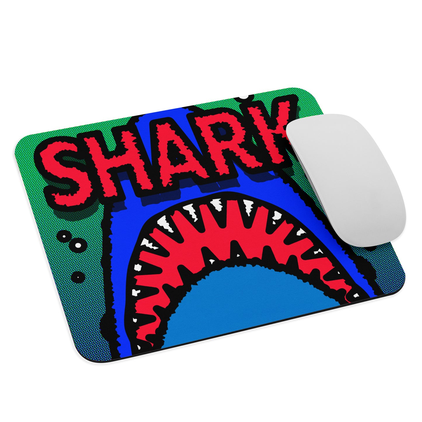 【送料無料】SHARK レッド｜マウスパッド