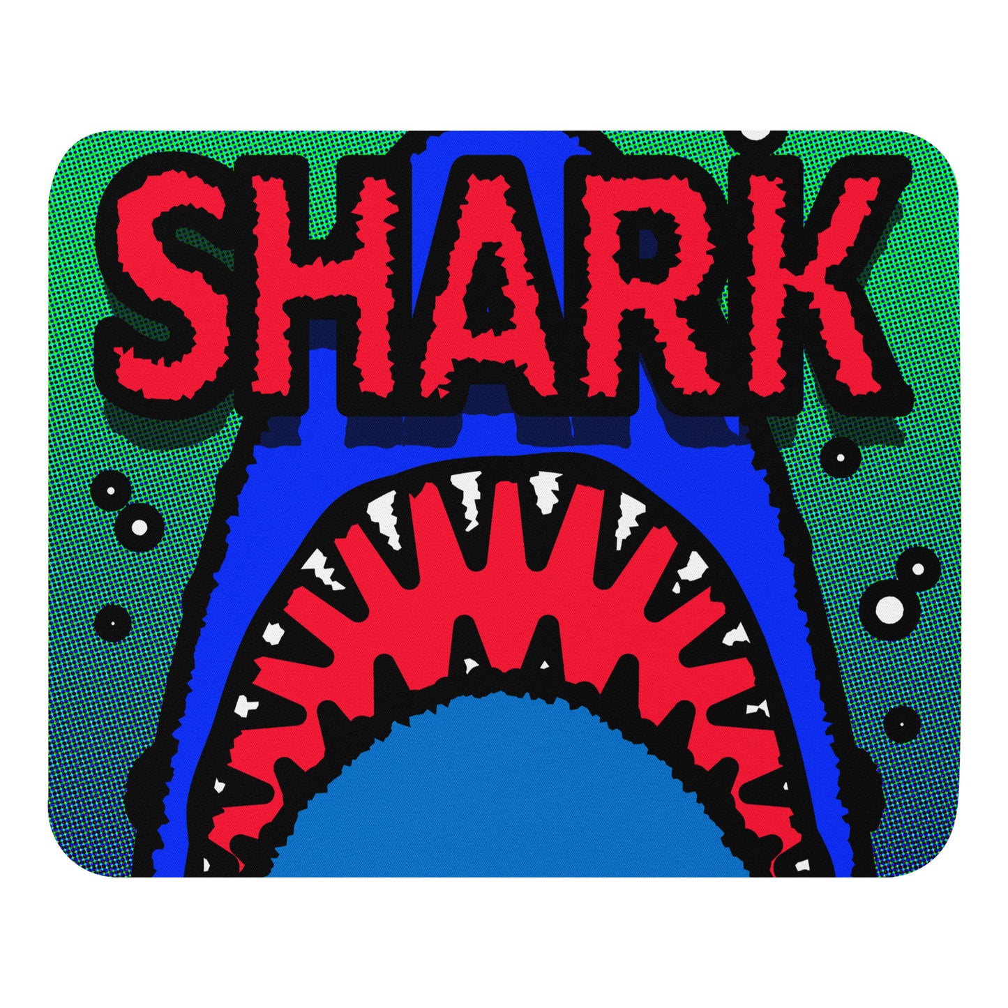 【送料無料】SHARK レッド｜マウスパッド