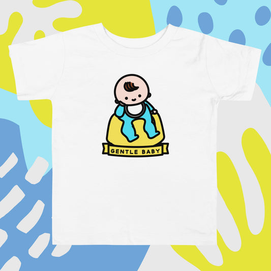 【送料無料】GENTLE BABY｜幼児用Tシャツ（ホワイト）