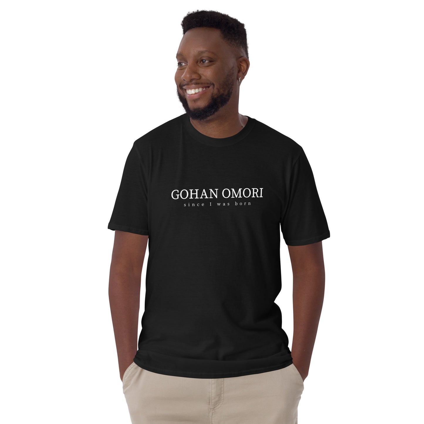 【送料無料】GOHAN OMORI｜Ｔシャツ（ブラック）