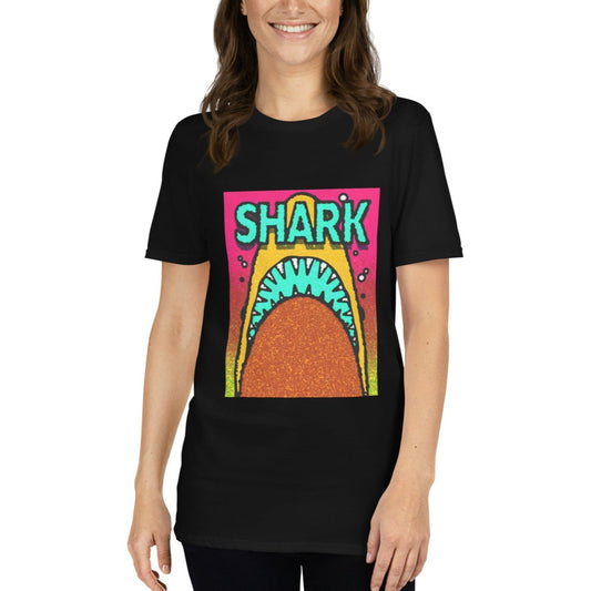 【送料無料】SHARK ソーダ｜Ｔシャツ（ホワイト・ブラック）