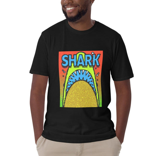 【送料無料】SHARK ブルー｜Ｔシャツ（ホワイト・ブラック）