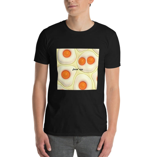 【送料無料】fried egg ホワイト｜Ｔシャツ（ホワイト・ブラック）