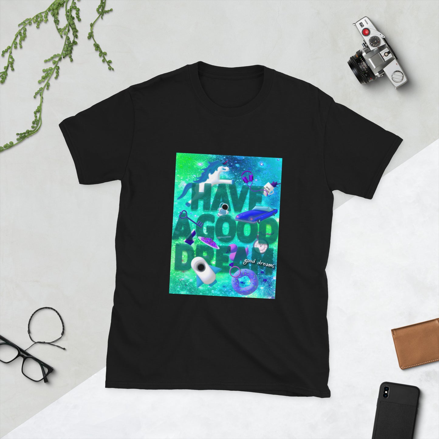 【送料無料】HAVE A GOOD DREAM ソーダ｜Ｔシャツ（ホワイト・ブラック）