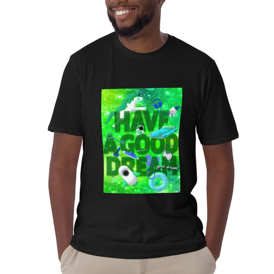 【送料無料】HAVE A GOOD DREAM メロンソーダ｜Ｔシャツ（ホワイト・ブラック）