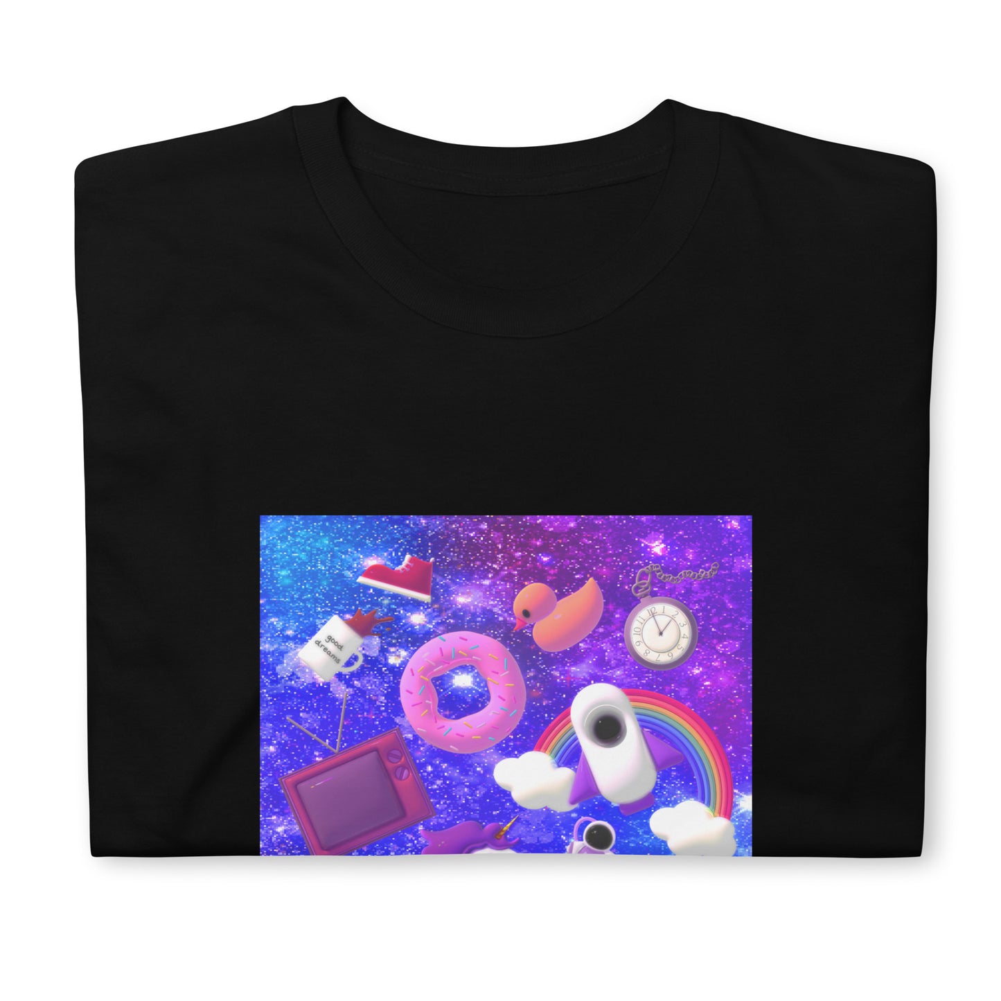 【送料無料】UNIVERSE バイオレット｜Ｔシャツ（ホワイト・ブラック）