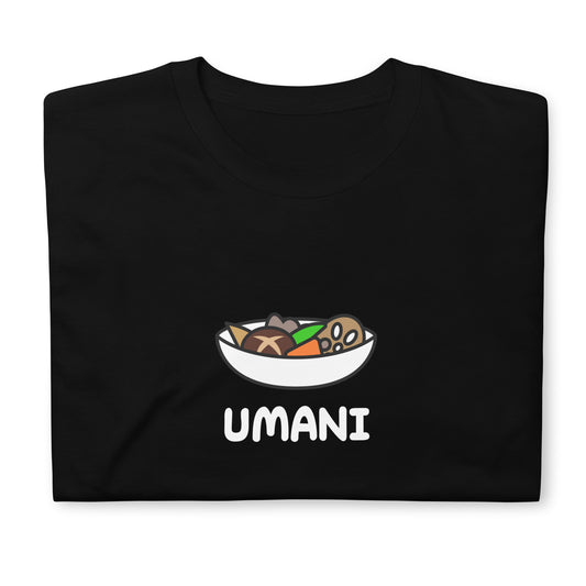 【送料無料】UMANI｜Ｔシャツ（ブラック）