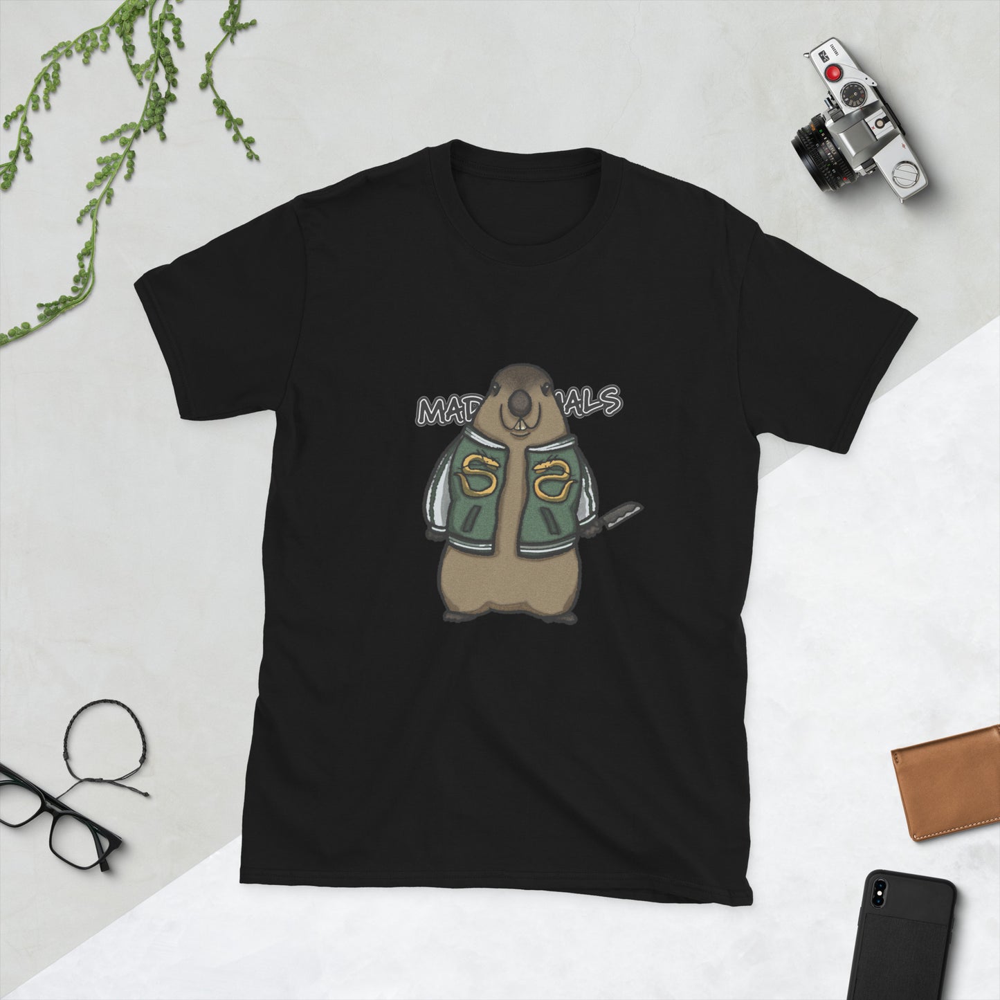 【送料無料】MARMOT｜Ｔシャツ（ホワイト・ブラック）