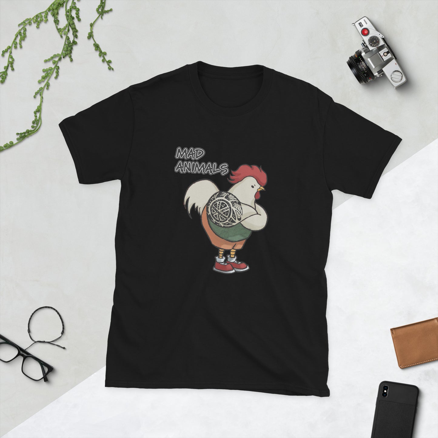 【送料無料】COCK｜Ｔシャツ（ホワイト・ブラック）