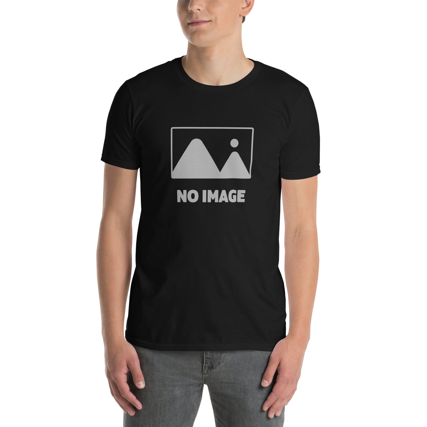 【送料無料】NO IMAGE｜Ｔシャツ（ホワイト・ブラック）