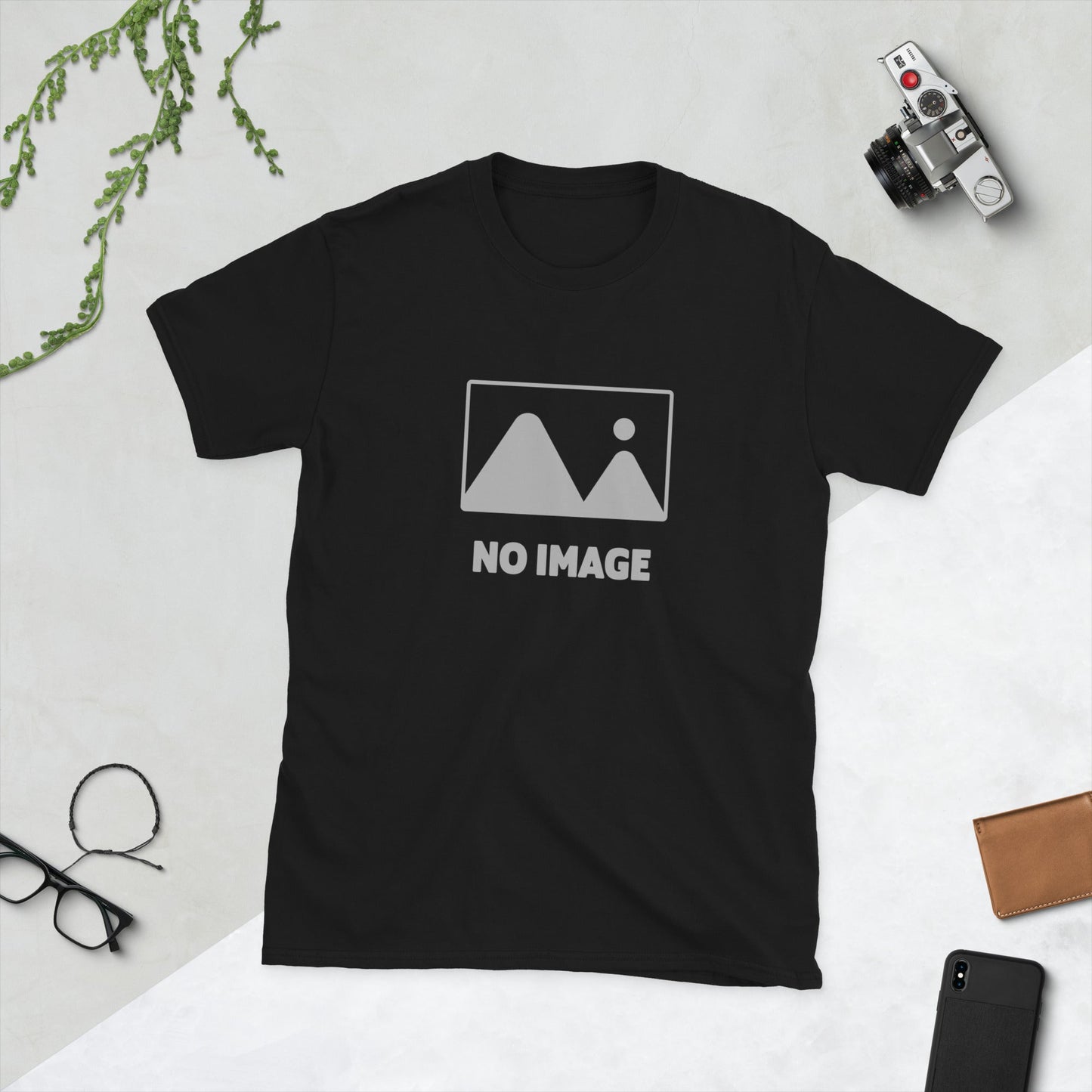 【送料無料】NO IMAGE｜Ｔシャツ（ホワイト・ブラック）