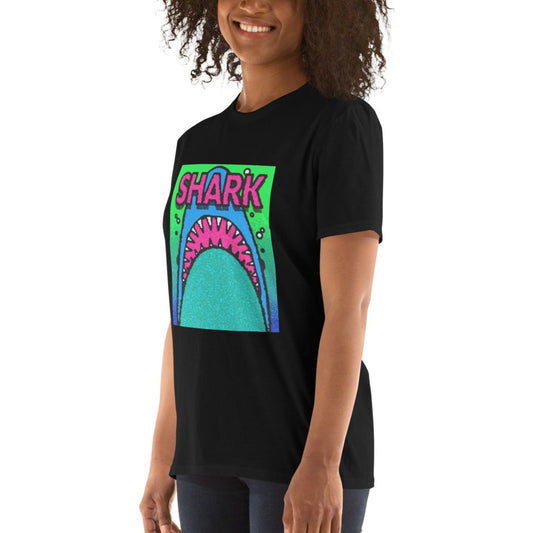 【送料無料】SHARK ピンク｜Ｔシャツ（ホワイト・ブラック）