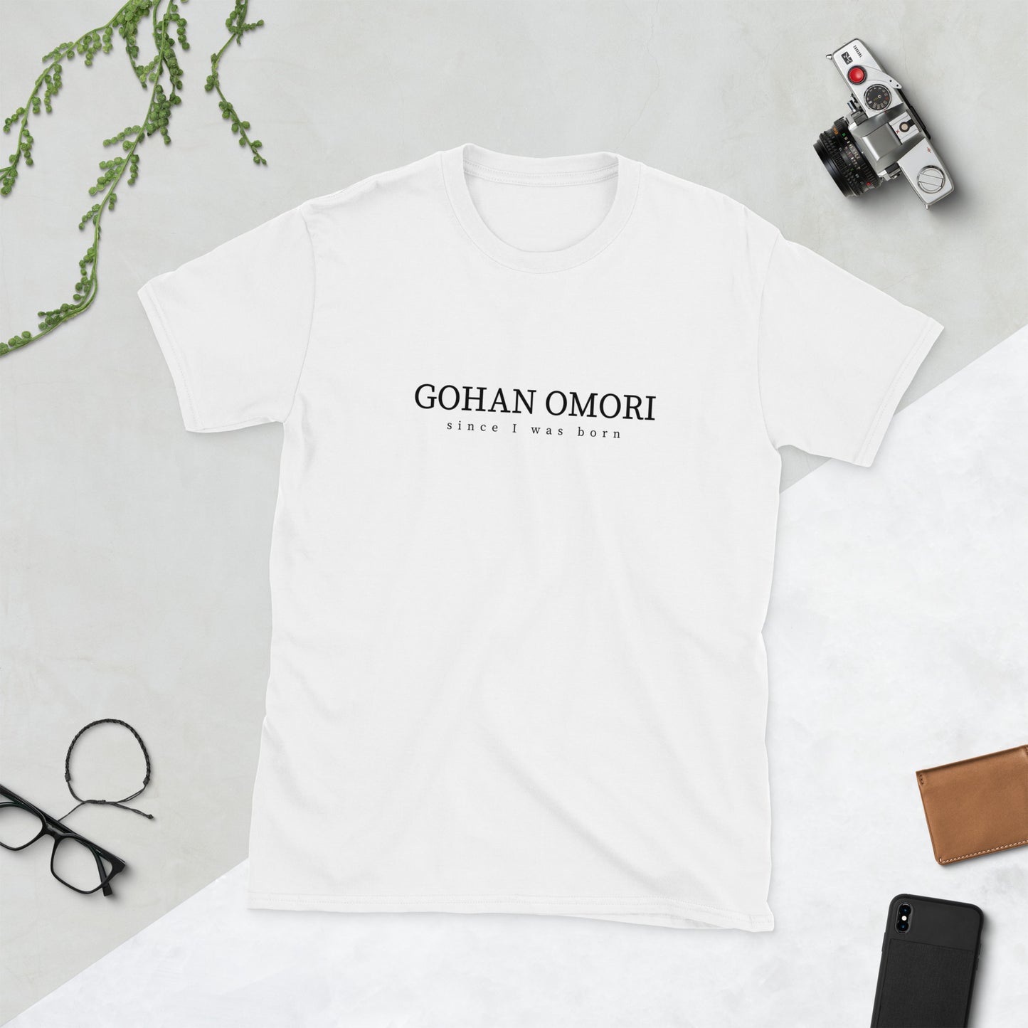 【送料無料】GOHAN OMORI｜Ｔシャツ（ホワイト）