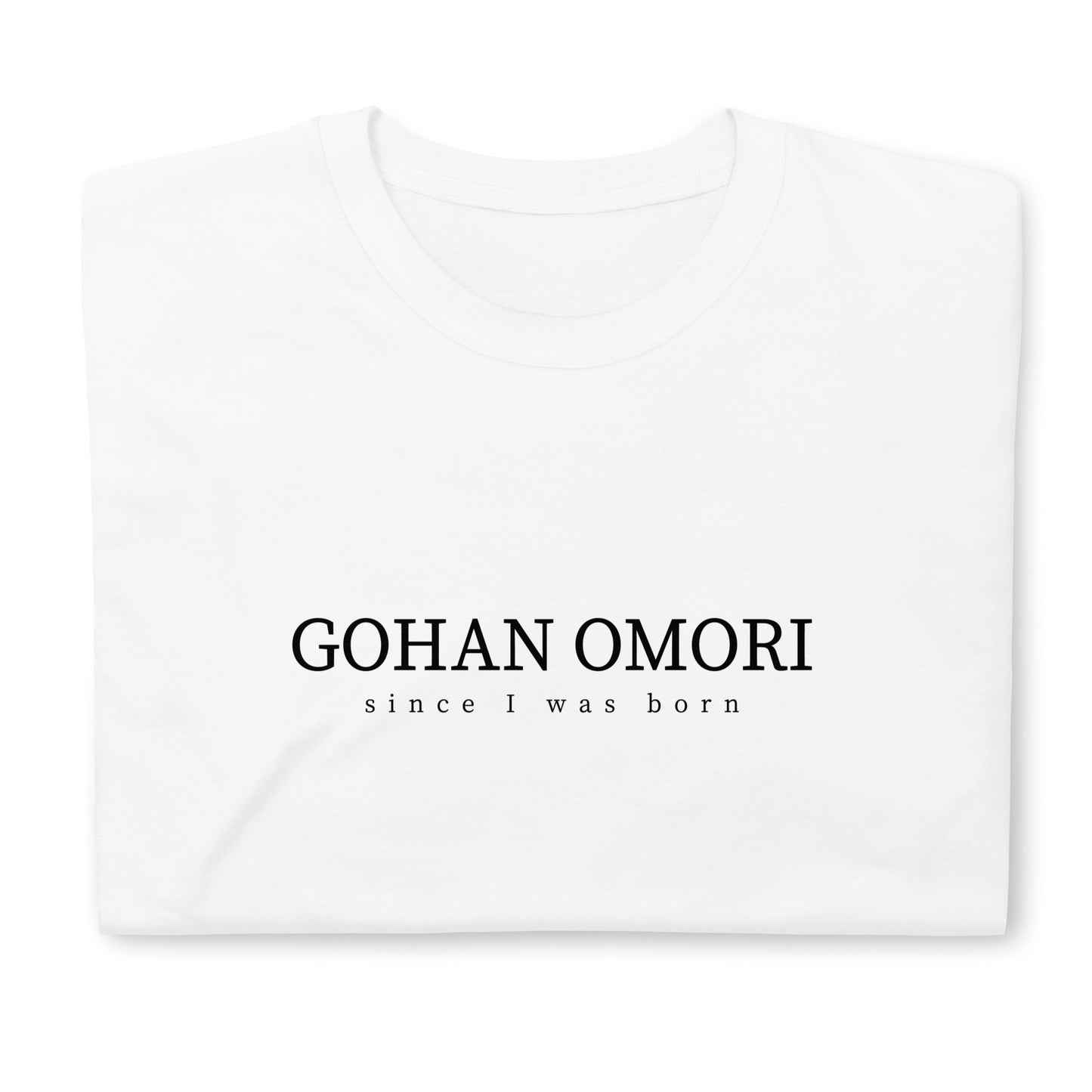 【送料無料】GOHAN OMORI｜Ｔシャツ（ホワイト）