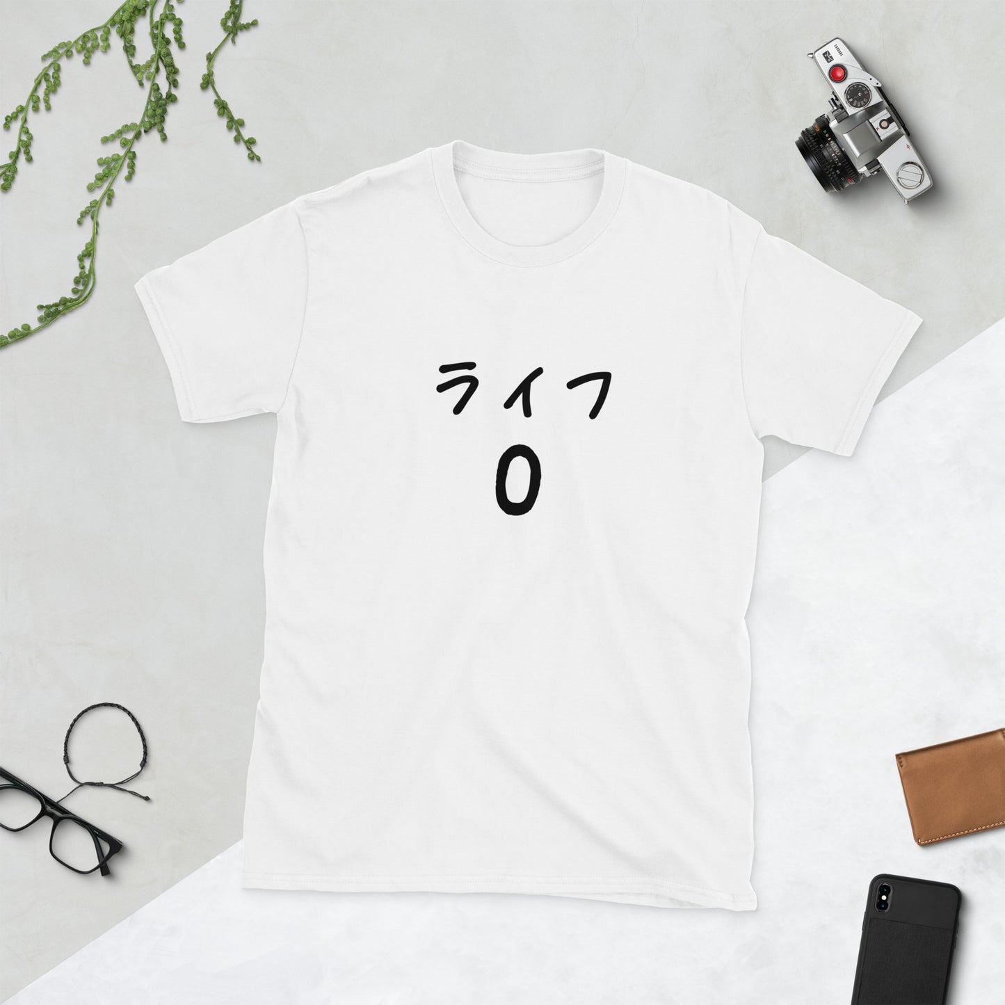 【送料無料】ライフ０｜Ｔシャツ（ホワイト）