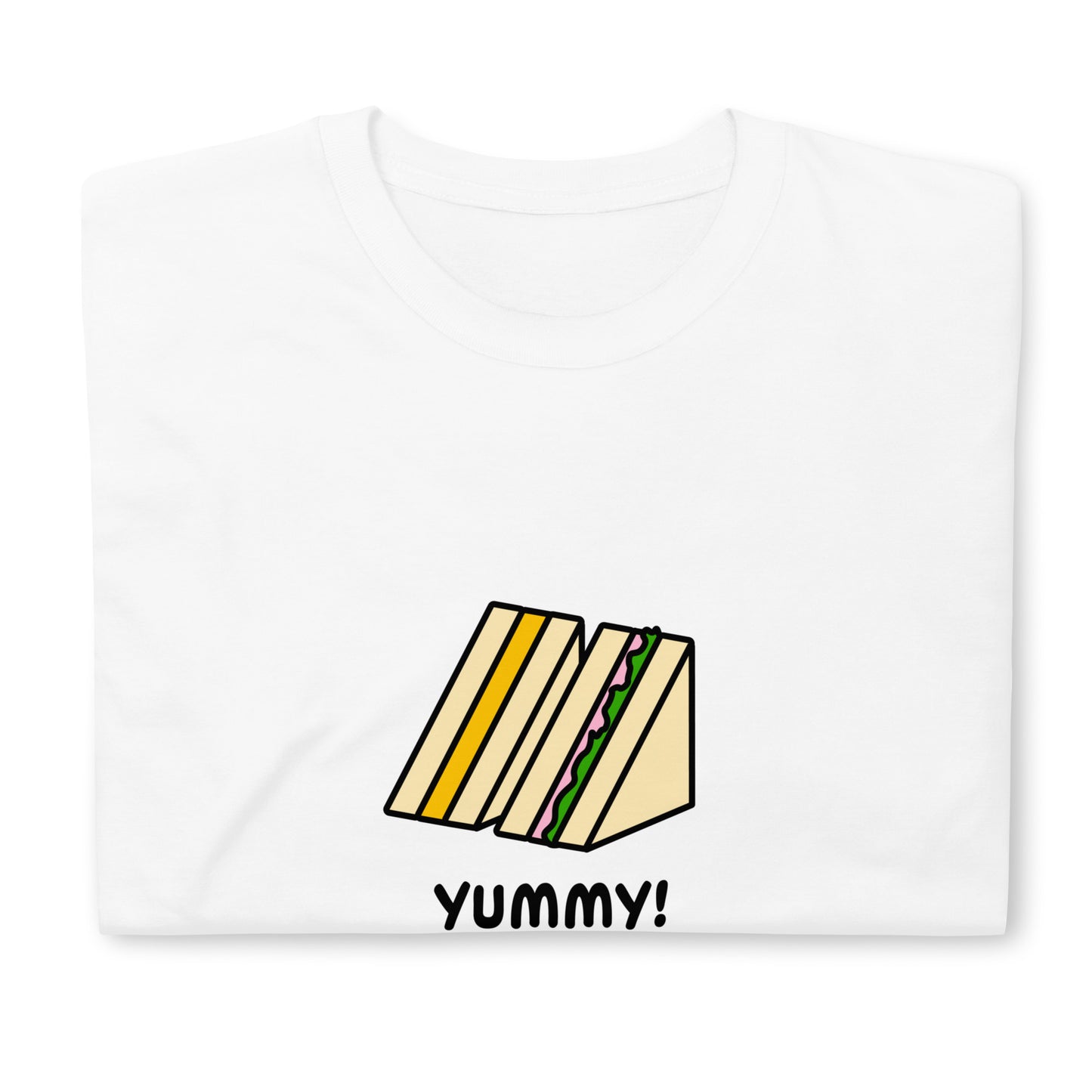 【送料無料】サンドイッチ｜Ｔシャツ（ホワイト）