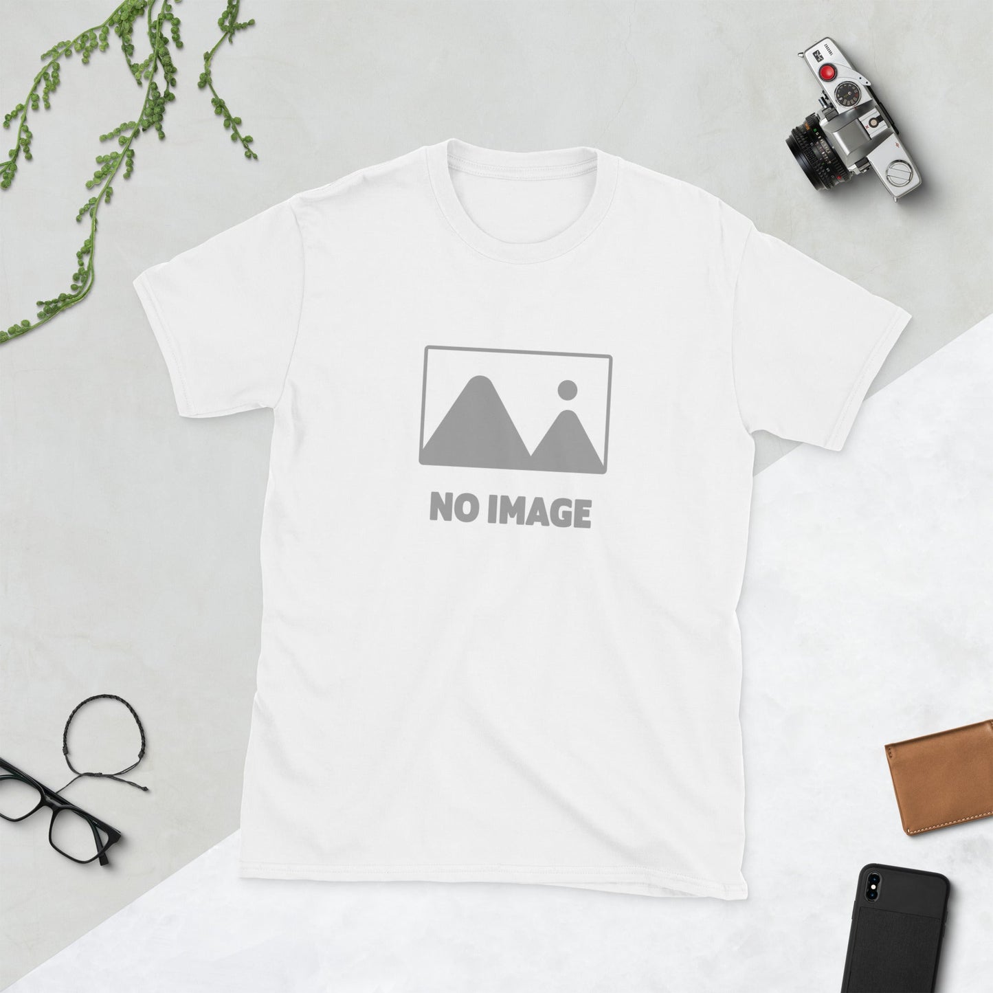 【送料無料】NO IMAGE｜Ｔシャツ（ホワイト・ブラック）