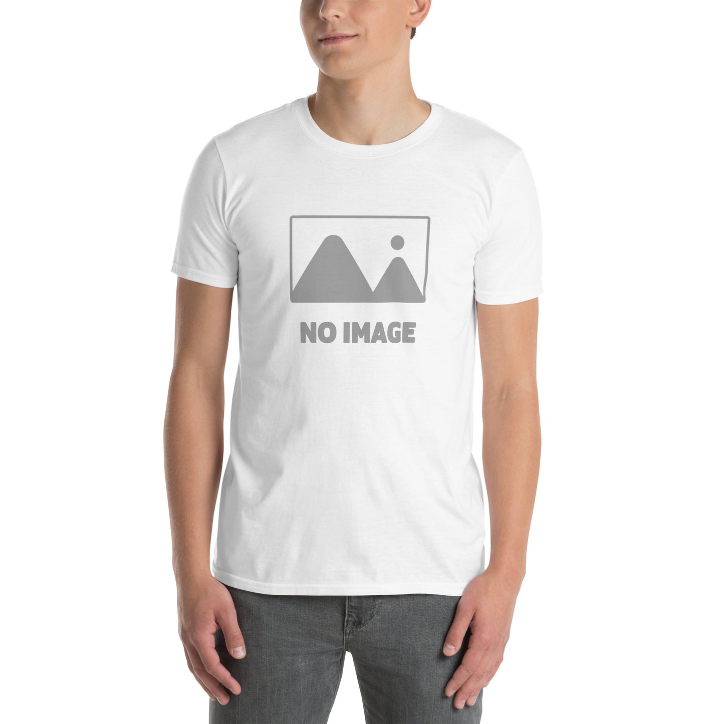 【送料無料】NO IMAGE｜Ｔシャツ（ホワイト・ブラック）