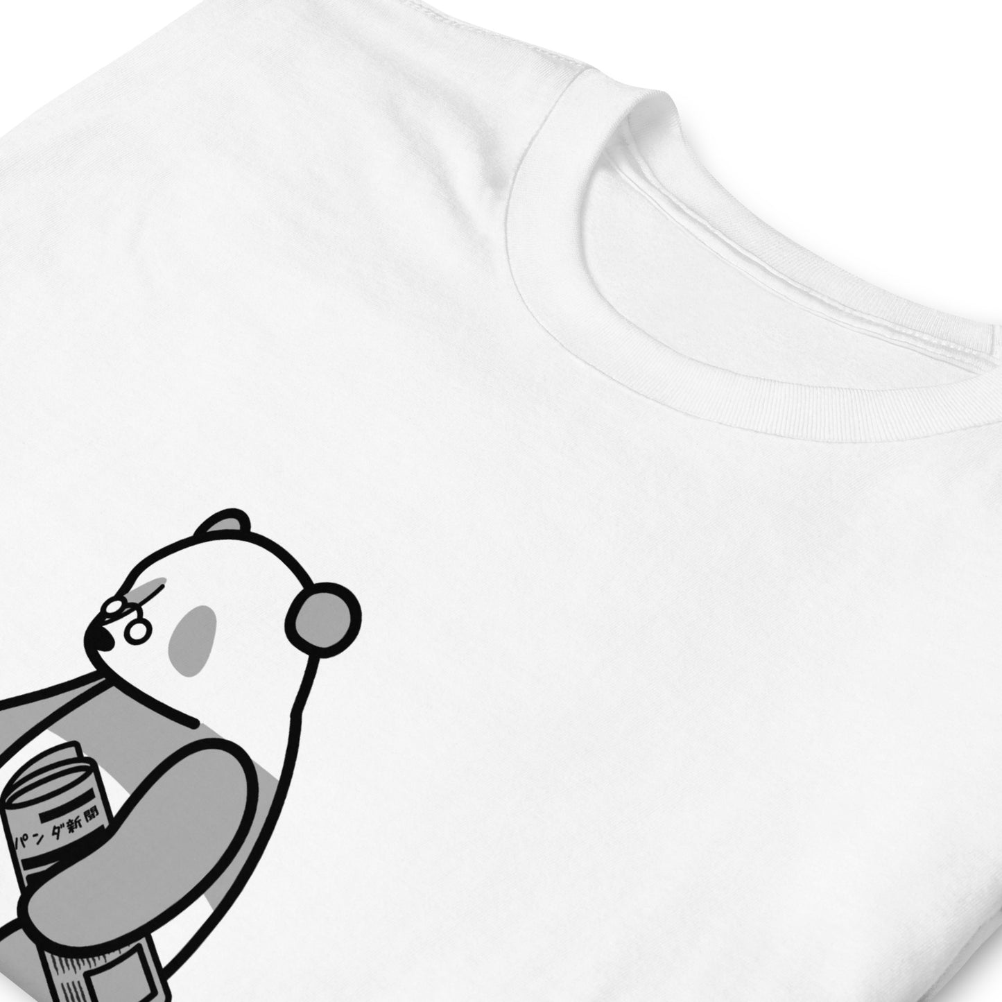 【送料無料】grandpa (grand panda)｜Ｔシャツ（ホワイト）