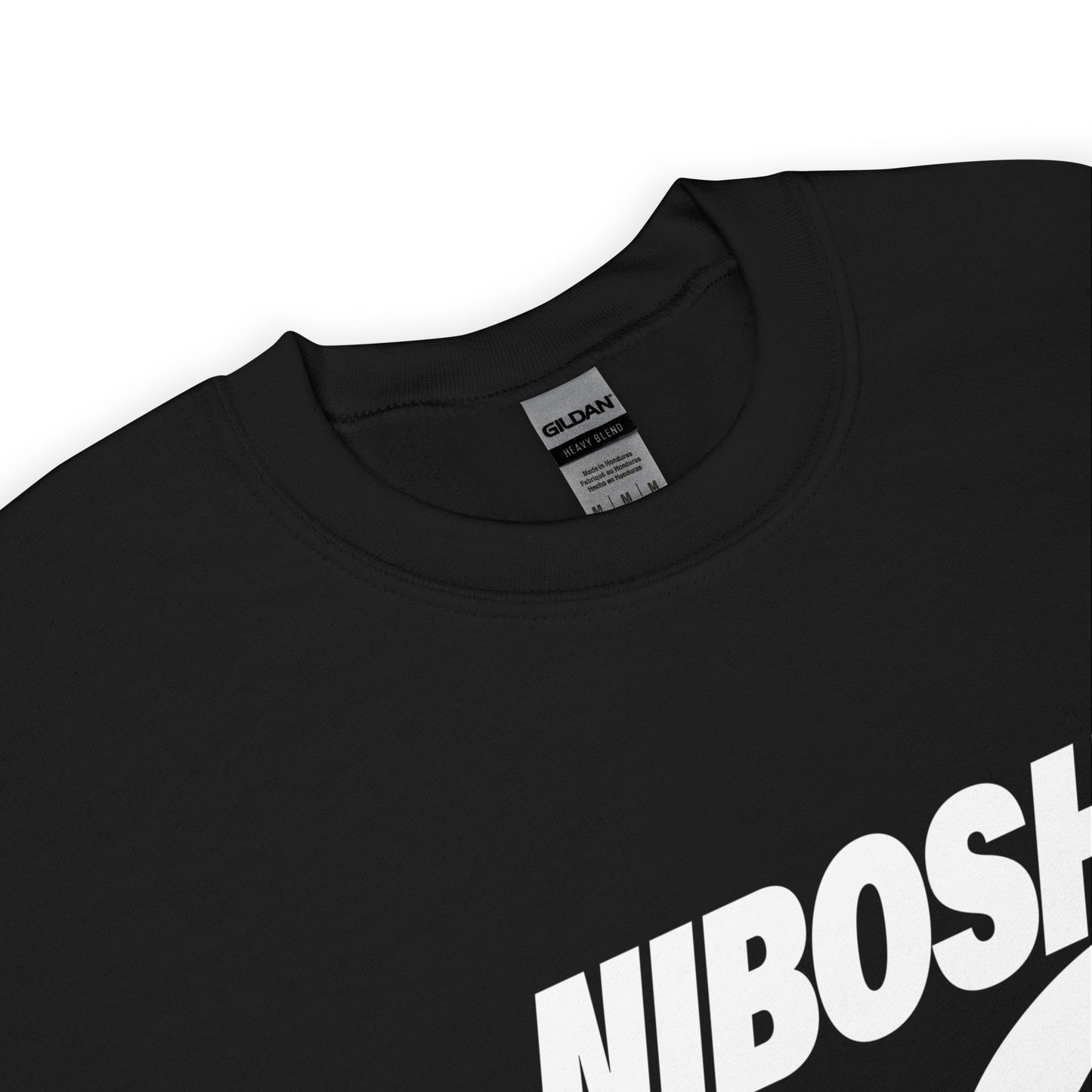 【送料無料】NIBOSHI｜スウェット（ブラック）