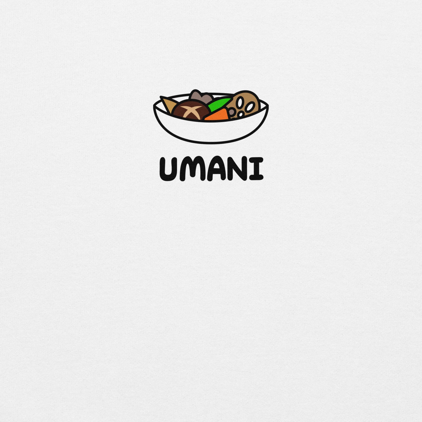 【送料無料】UMANI｜スウェット（ホワイト）