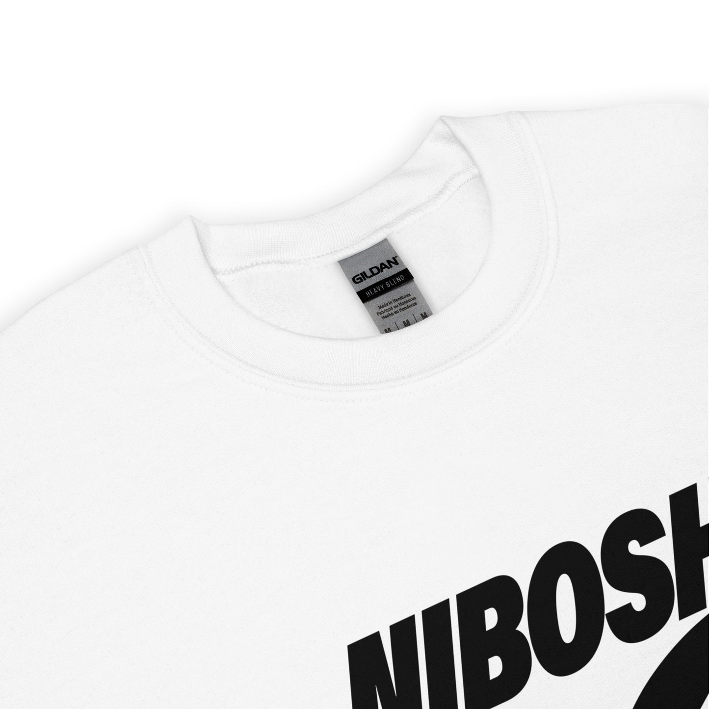 【送料無料】NIBOSHI｜スウェット（ホワイト）